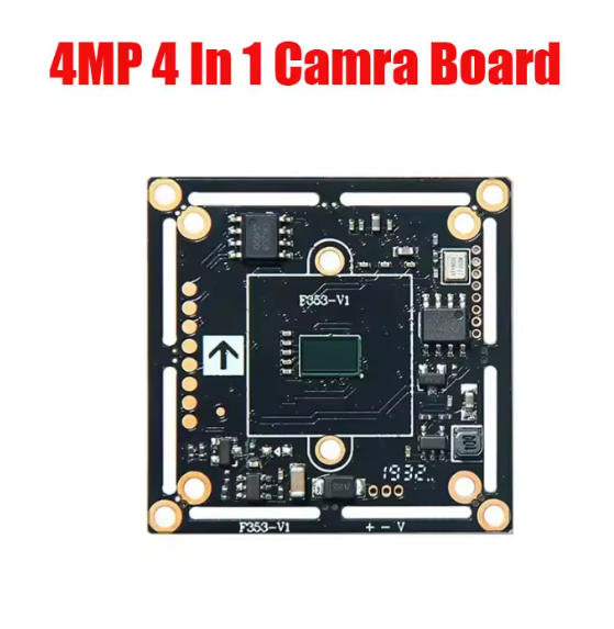DIY 4 In1 AHD TVI CVI CVBS 4MP PCB Camera Module Board GC4053+FH8538M