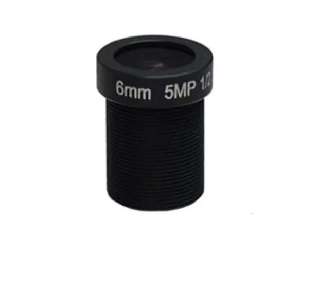 DIY 5mp 6mm with 650nm IR Filter 1/2.5" cctv camera lens M12 For CCTV / IP Camera