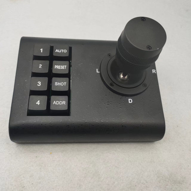 Free shipping Mini Handheld Car Mobile 3D Joystick CCTV Keyboard Controller for Car Vehicle PTZ Dome Camera DVR Pan Tilt Zoom RS485