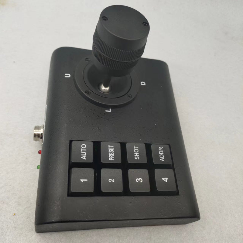 Free shipping Mini Handheld Car Mobile 3D Joystick CCTV Keyboard Controller for Car Vehicle PTZ Dome Camera DVR Pan Tilt Zoom RS485