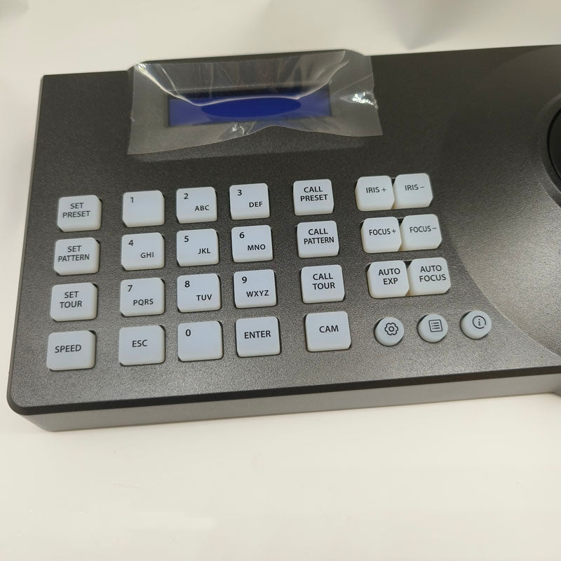 Free shipping 2 in 1 CCTV 3D PTZ and Decoder Keyboard YCA-32DH Controller For IP &amp;Analog Speed Dome Camera