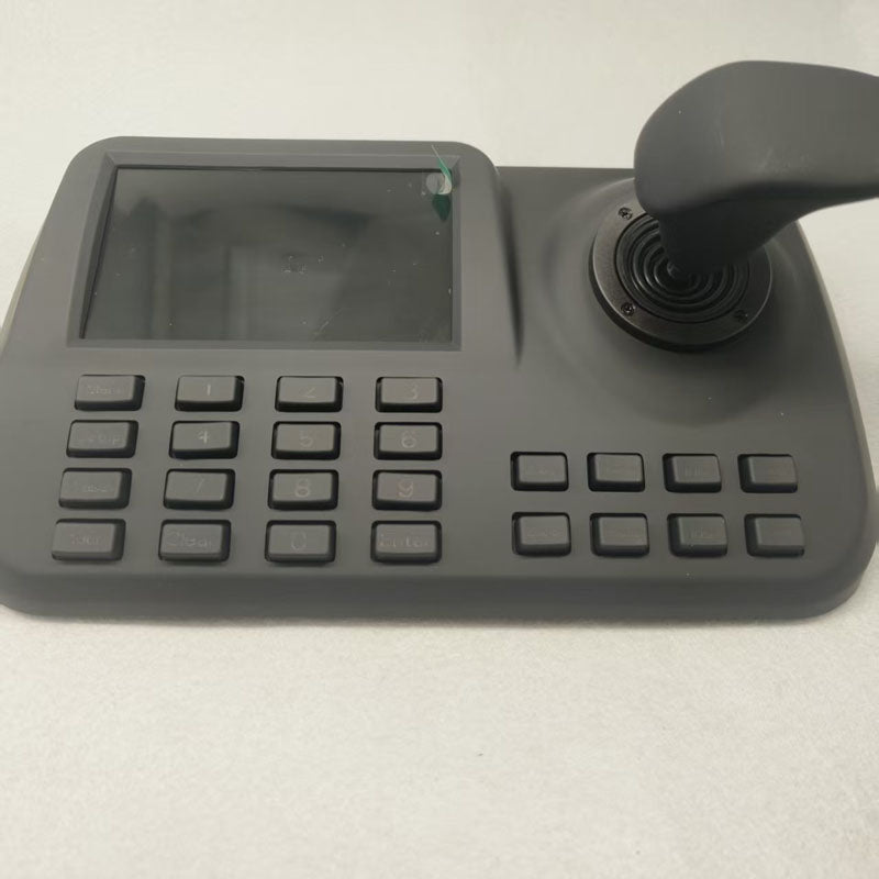 Free shipping 5inch LCD ONVIF IP PTZ 3D Joystick CCTV Keyboard Controllers for Speed Camera