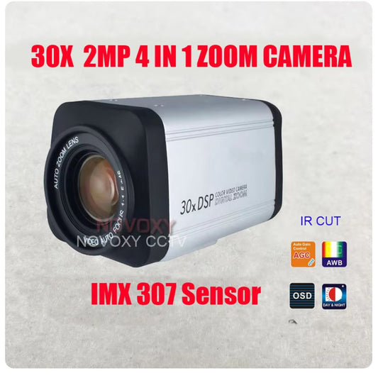 NOVOXY SK-ART7100CS IMX 307 30x 20X Optical Zoom Camera 1/3 Inch CMOS 1200TVL 1080P 2MP Vari-focal Lens CCTV Security Camera