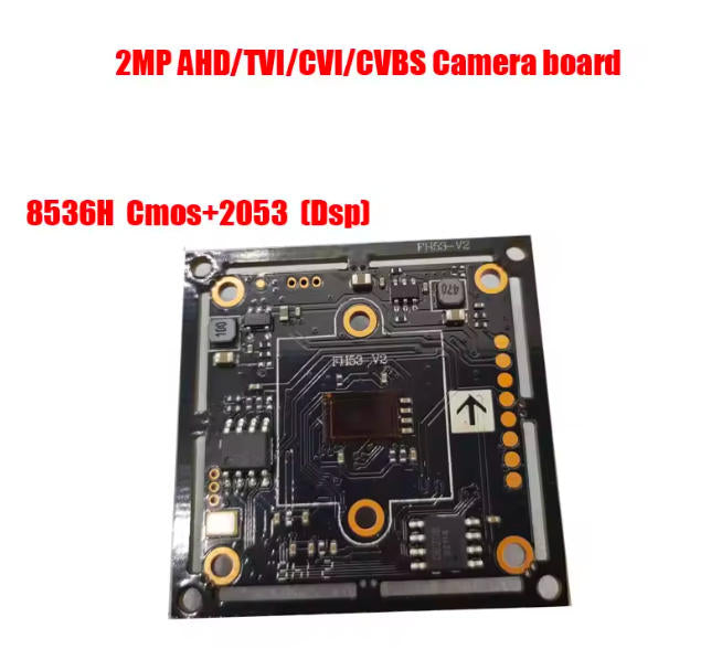 DIY 1200TVL AHD 2MP 1080P 8536H+2053 FH53-V3 Analog CCTV PCB Board Camera Module