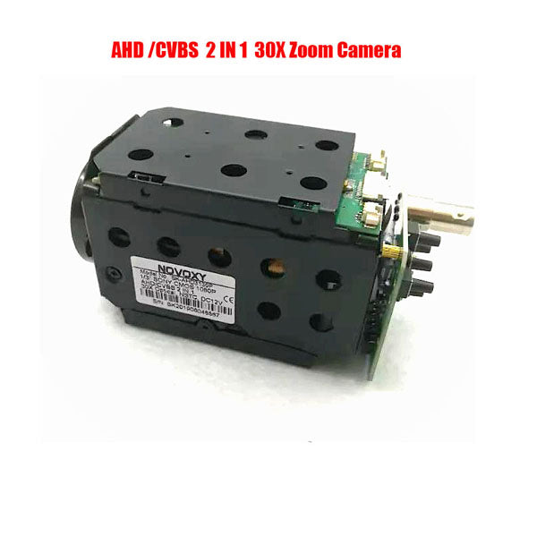 NOVOXY 30X 18x ZOOM Camera 1.3MP AHD CVBS 2 in 1 Digital ICR CCTV Speed Dome Block Camera Module With Control Board Lens