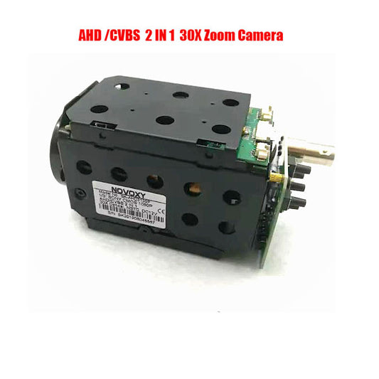 NOVOXY 30X 18x ZOOM Camera 1.3MP AHD CVBS 2 in 1 Digital ICR CCTV Speed Dome Block Camera Module With Control Board Lens