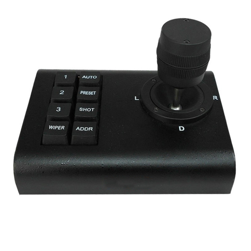 Free shipping Mini Handheld Car Mobile 3D Joystick CCTV Keyboard Controller for Car Vehicle PTZ Dome Camera DVR Pan Tilt Zoom RS485