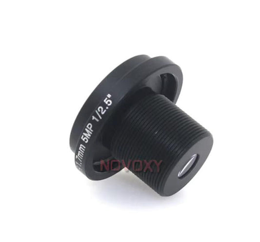 DIY 5mp Megapixel HD 1.7mm 1.8mm 185 Degrees Fish Eye Wide Angle View Board Lens 5MP 1/2.5" M12 CCTV / IP Camera