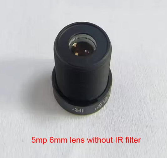 DIY 5mp 6mm with 650nm IR Filter 1/2.5" cctv camera lens M12 For CCTV / IP Camera