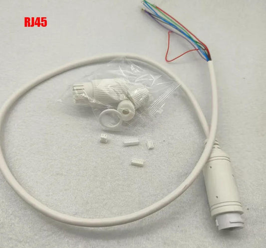 48V to 12V PoE Cable With DC Audio IP Camera RJ45 Cable Built in PoE Module For CCTV IP Camera Board Module